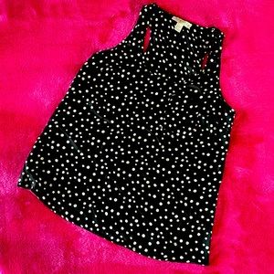 FOREVER 21 Sleeveless Dotted top